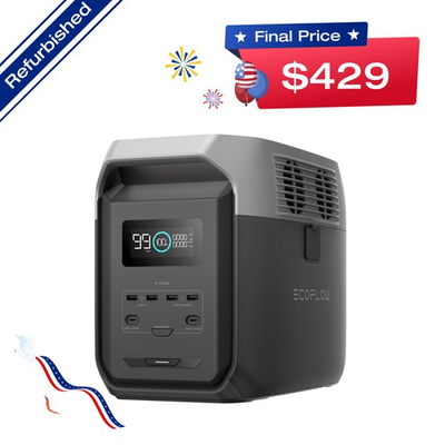 #ad #ad EcoFlow DELTA 3 1500 1536Wh Portable Power Station LFP Battery Refurbished $536.25