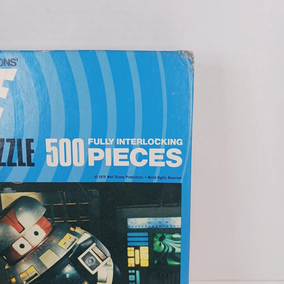 Rompecabezas vintage Walt Disney The Black Hole 1979 - Vincent the Robot - sellado nuevo Foto 2 de 4