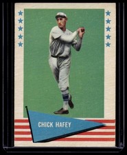 1961 Fleer Baseball Greats (F418-3) #39 Chick Hafey