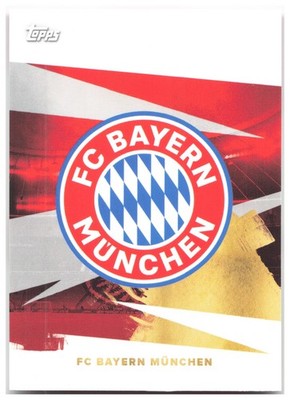 Club Logo 2021-22 Topps FC Bayern München Team Set CL-FCB FC Bayern Munchen NM