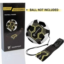 Adjustable Waist Belt for Soccer/Volleyball/Rugby Solo Training - Kids/Adults