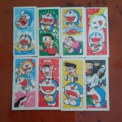 Doraemon Dorami Chan Menko Set Showa Era Vintage Collectible For Collectors