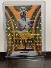 2025 Mosaic Football DK Metcalf Elevate Orange Fluorescent #20 Steelers