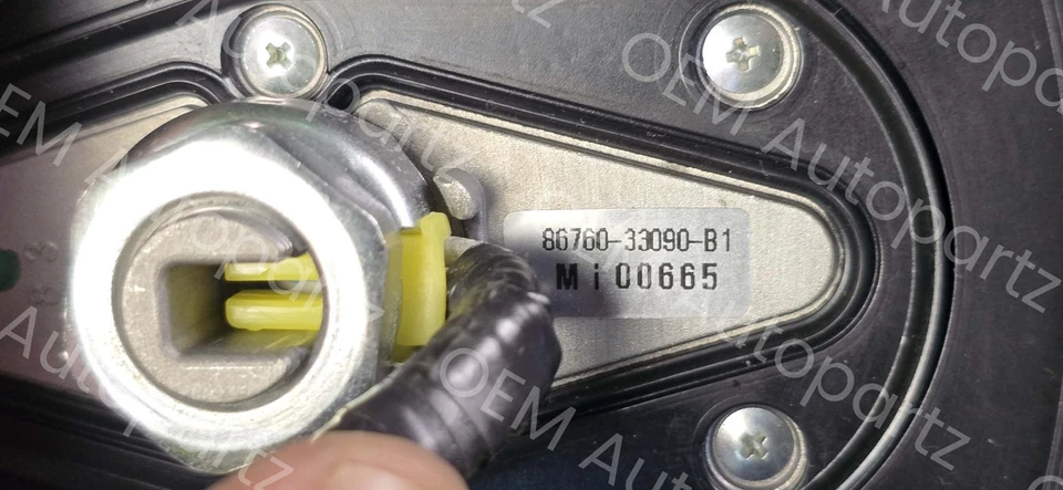 Antena de radio exterior techo Lexus ES350 ES300H 2013-2015 plateada OEM usada Foto 4 de 4