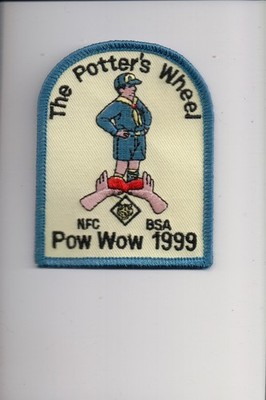 1999 North Florida Council The Potter's Wheel Pow Wow patch