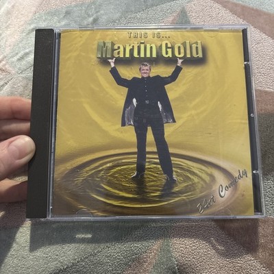 MARTIN GOLD - THIS IS MARTIN GOLD CD 24ct Comedy - North Wales Theatre - signed