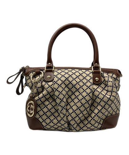 Gucci Diamante Suki Handbag 247902 Beige #TFB13486