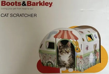 Cat Scratcher Play House | Boots & Barkley | 17 7/8"x 15" x 14"