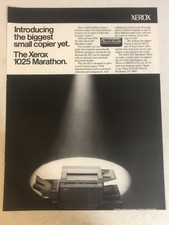 Xerox 1985 1980s Vintage Print Ad Advert pa44