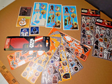 Vintage Sandylion Hallmark Star Wars Stickers Lot Few Sealed