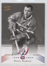 2008-09 Upper Deck Montreal Canadiens Centennial Set Doug Harvey #14 HOF 2d8