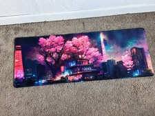 Extended Gaming Mouse Pad Desk Keyboard Mat Large Size 800MM X 300MM 31x12