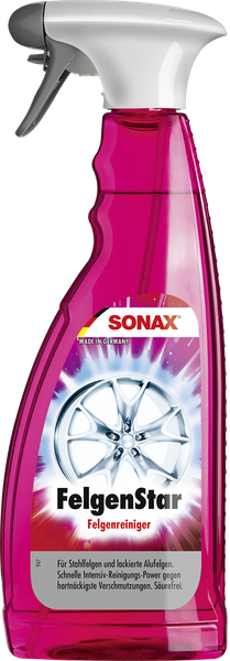 Sonax Felgenstar Felgenreiniger 750 Ml Felgen Reiniger FüR Stahl & Alu Felgen-image