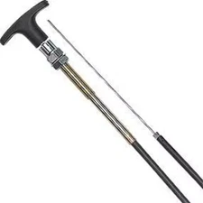 Sprial Wound PTO Control Cable 10 ft,Oil Tempered Steel,Twist Locking Handle