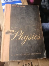 Physics- Review Text, Ahner. 1966 Paperback. Amsco Publications Inc