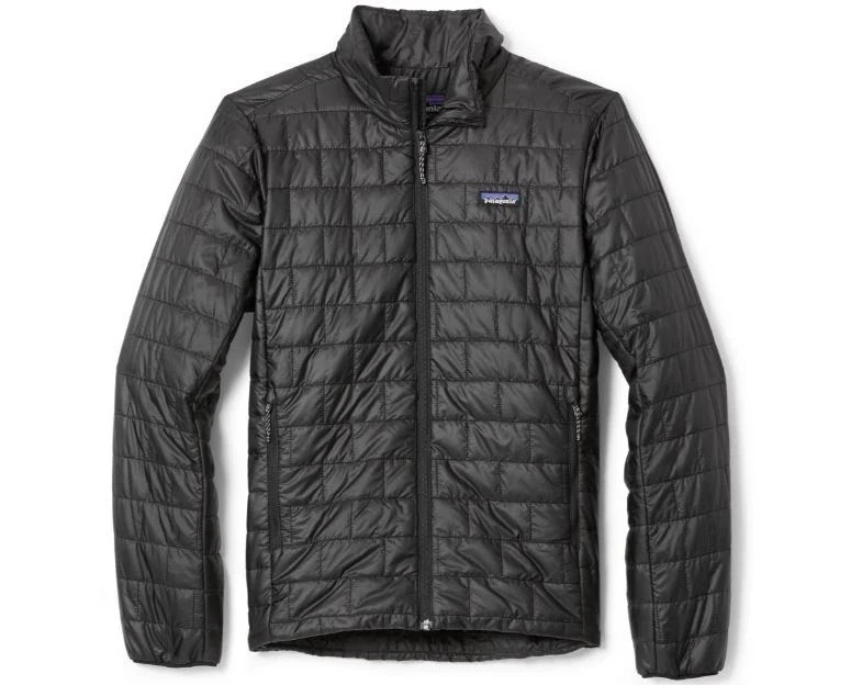 Men's Patagonia Nano Puff Insulated Jacket Provides Excellent Warmth - Black NEW