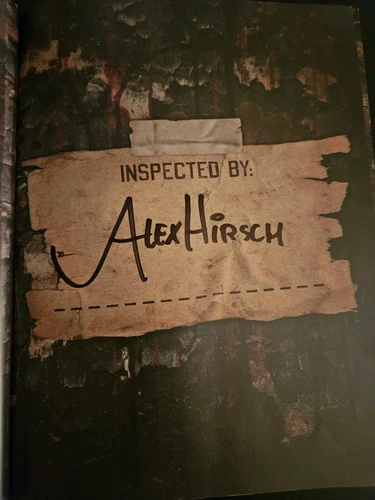 Alex Hirsch The Book of Bill Signed Barnes & Noble Exclusive FULL SIGNATURE 