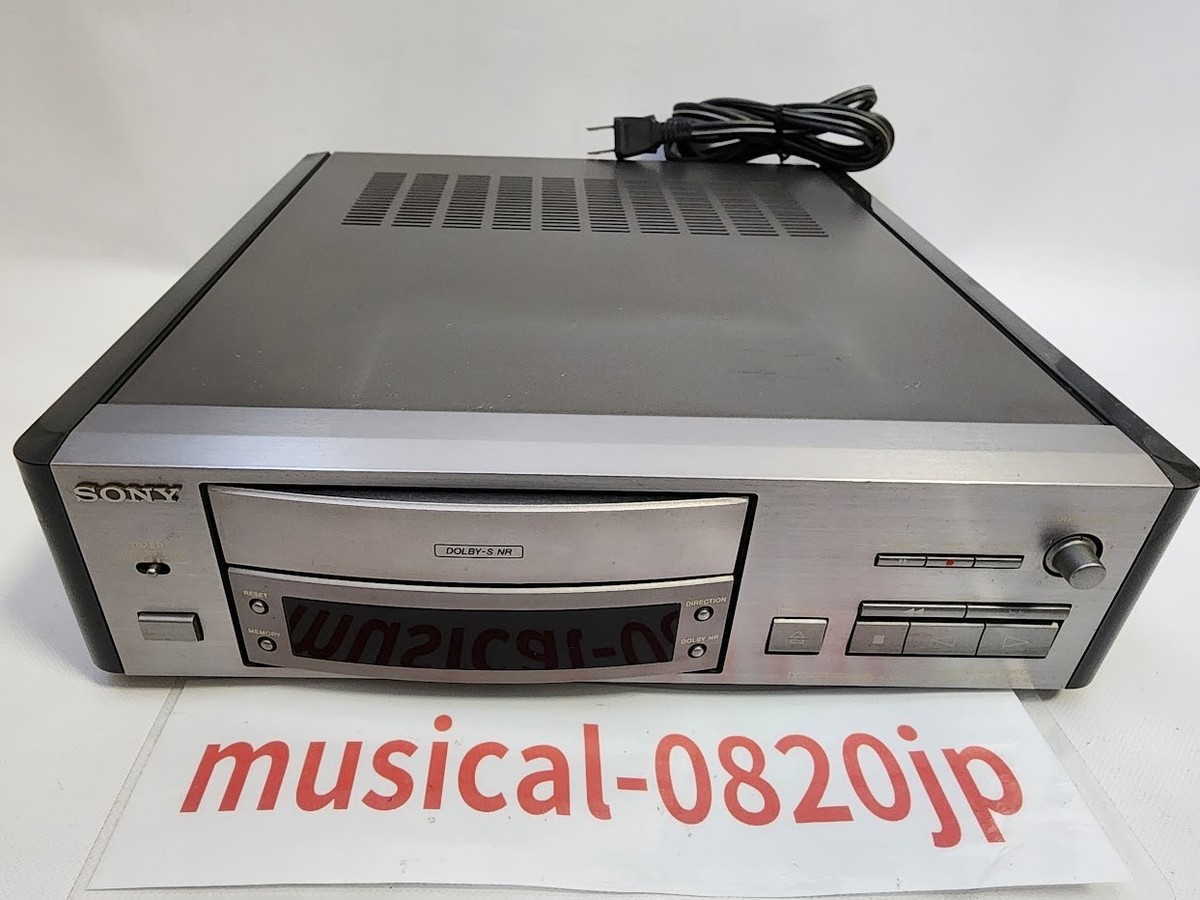 Sony TC-S1 Stereo cassette deck Player Working | eBay