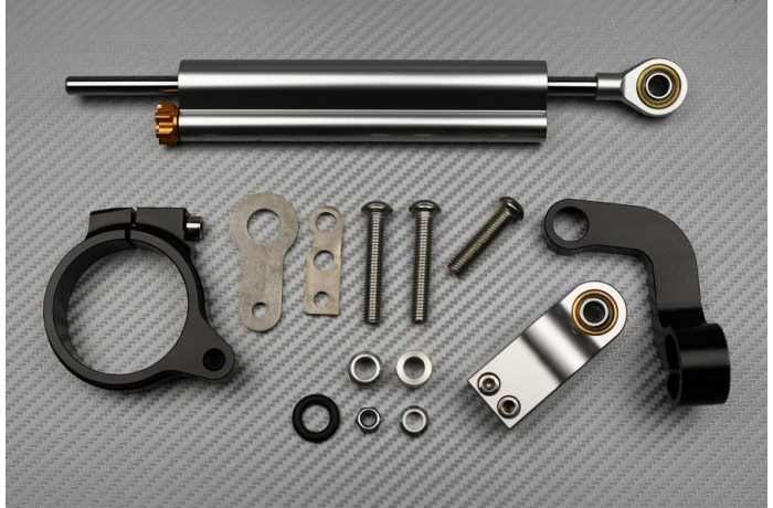 Amortisseur de direction BMW R1200GS anti-guidonnage en aluminium CNC 2017