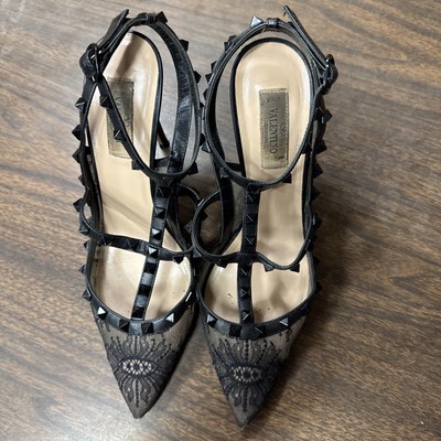 Valentino Garavani Rock stud Lace Heel