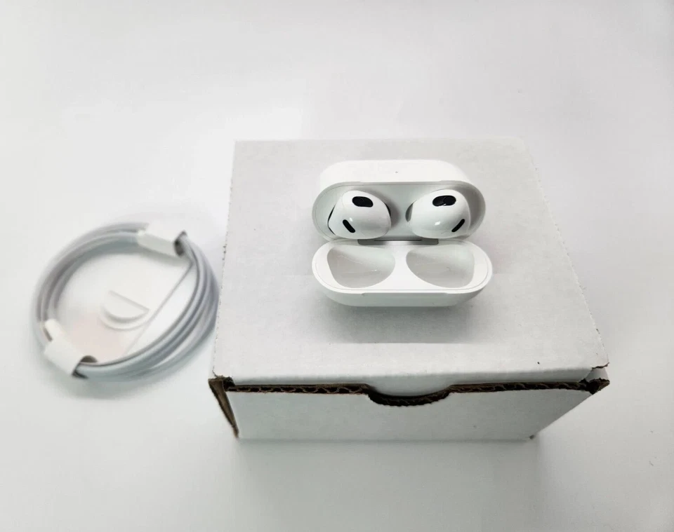 Auriculares intrauditivos Apple AirPods 3ª generación cargador MagSafe - blanco - excelente Foto 4 de 4