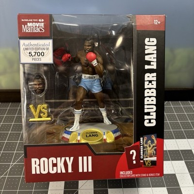 Rocky III Clubber Lang Mr T Boxer Ltd 5700 Made Action Figure McFarlane 2024 NEW