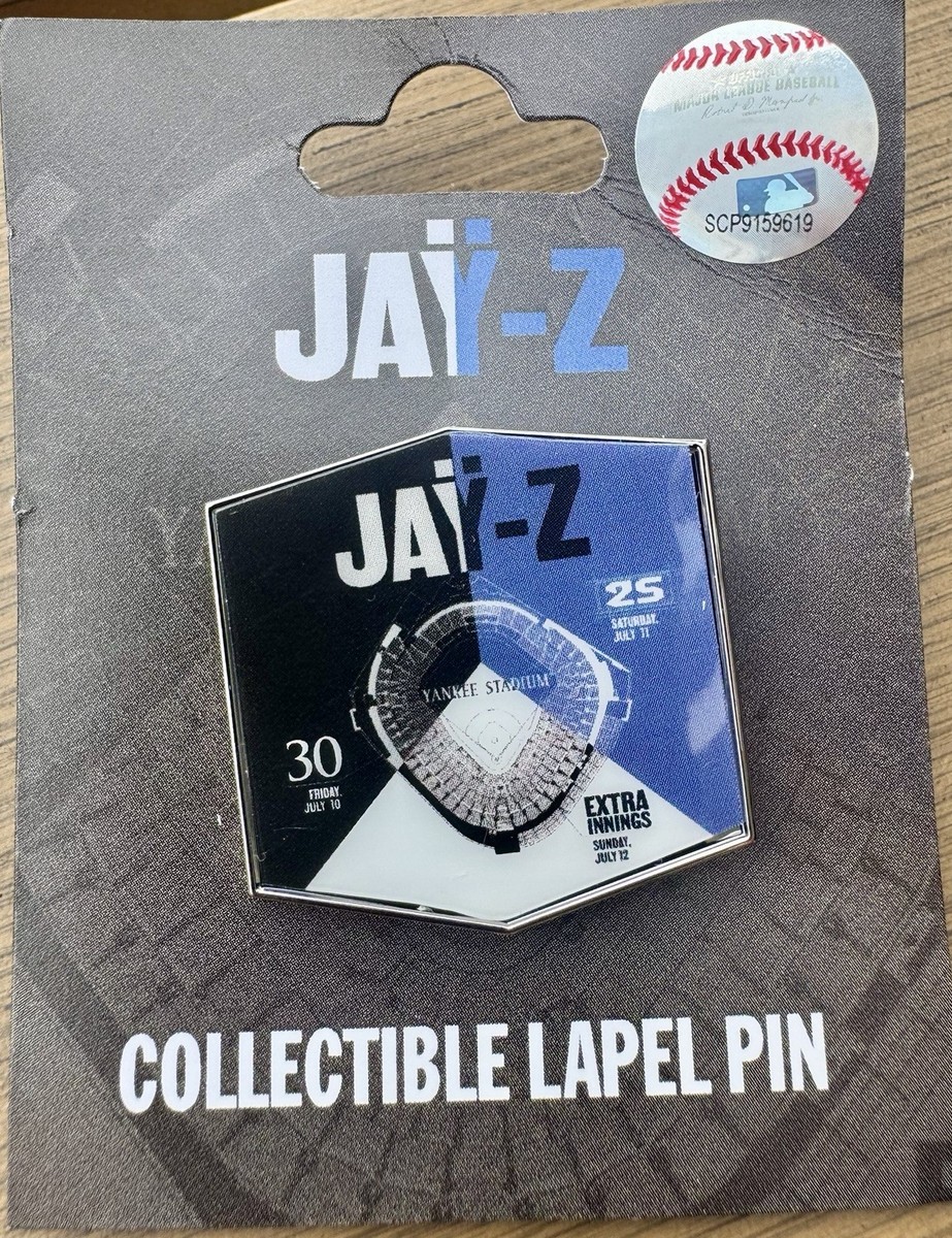 JAY-Z YANKEE STADIUM PIN 2026 30th REASONABLE DOUBT 25th BLUEPRINT