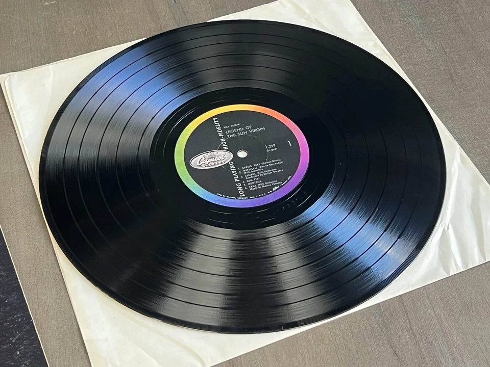 Yma Sumac – Legend of the Sun Virgin LP T-299 EX/VG+ Capitol Records Mono 1952 - Image 4 of 4