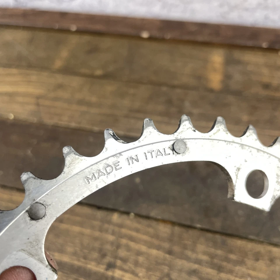 Vintage Campagnolo Chainring 42t 135 BCD Made in Italy Road Bike Alloy 42 Tooth - Image 4 of 4