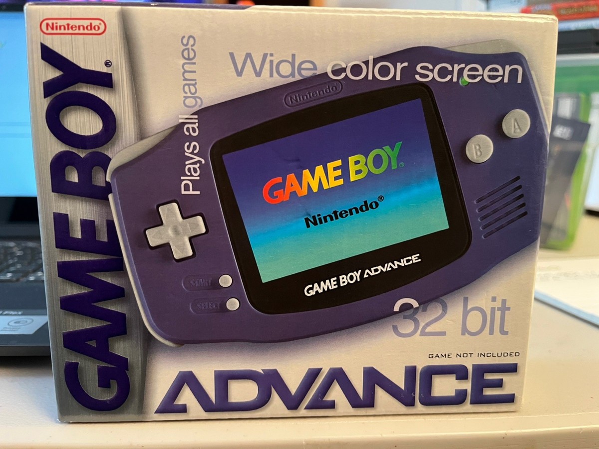 Nintendo Game Boy Advance Handheld System - Indigo for sale online