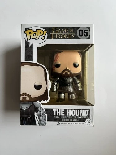 Funko Pop Vinyl Game of Thrones The Hound #05 Sandor Clegane Vaulted Rare