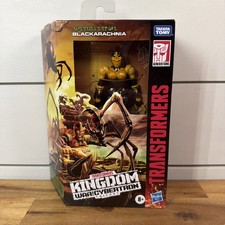 Transformers Kingdom War For Cybertron Blackarachnia Figure Deluxe Ships Fast