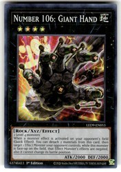 Number 106: Giant Hand - LED9-EN053 - Super Rare - 1st Edition