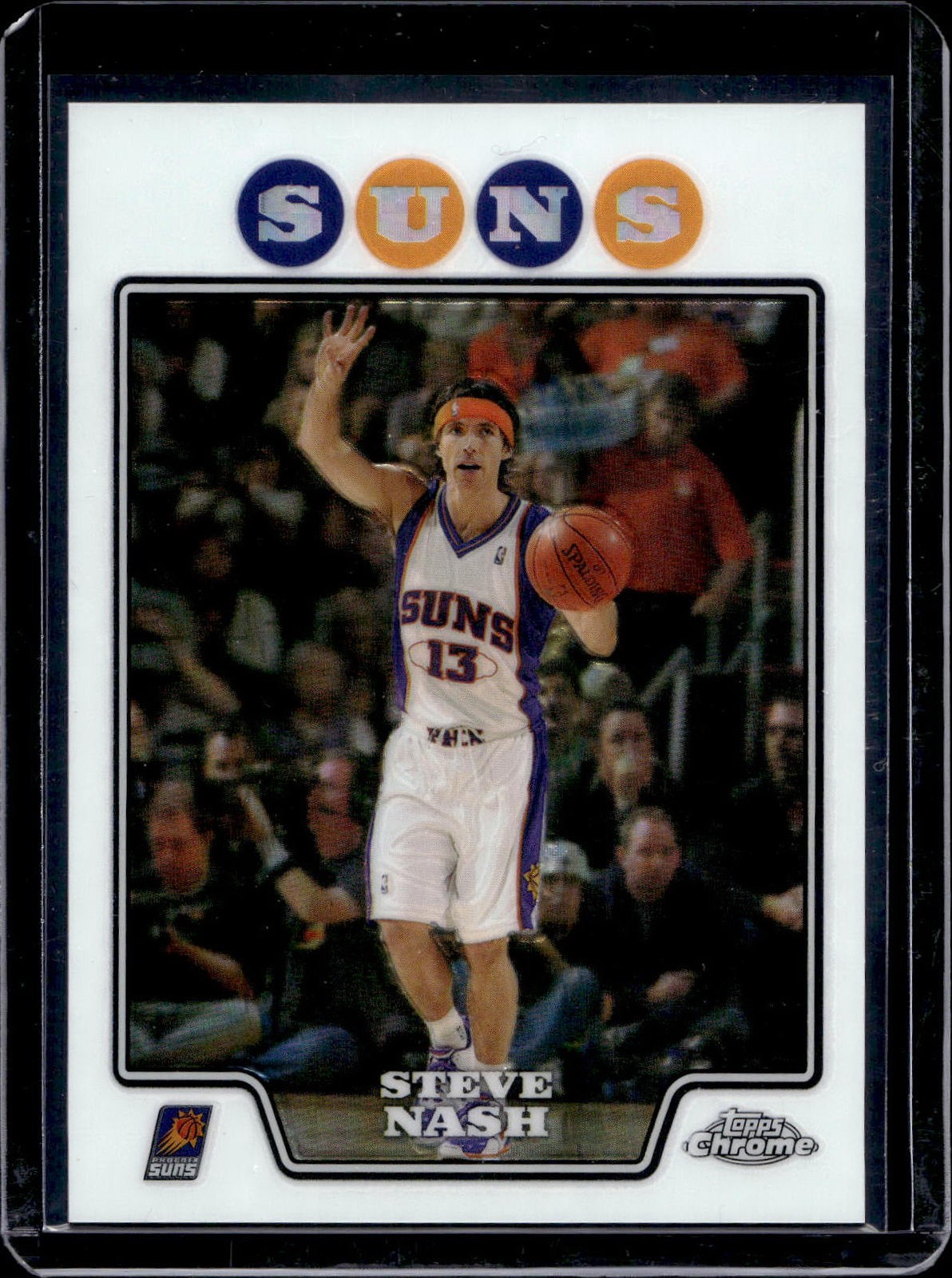 2008-09 Topps Chrome Steve Nash X-Fractors /288 Phoenix Suns 13