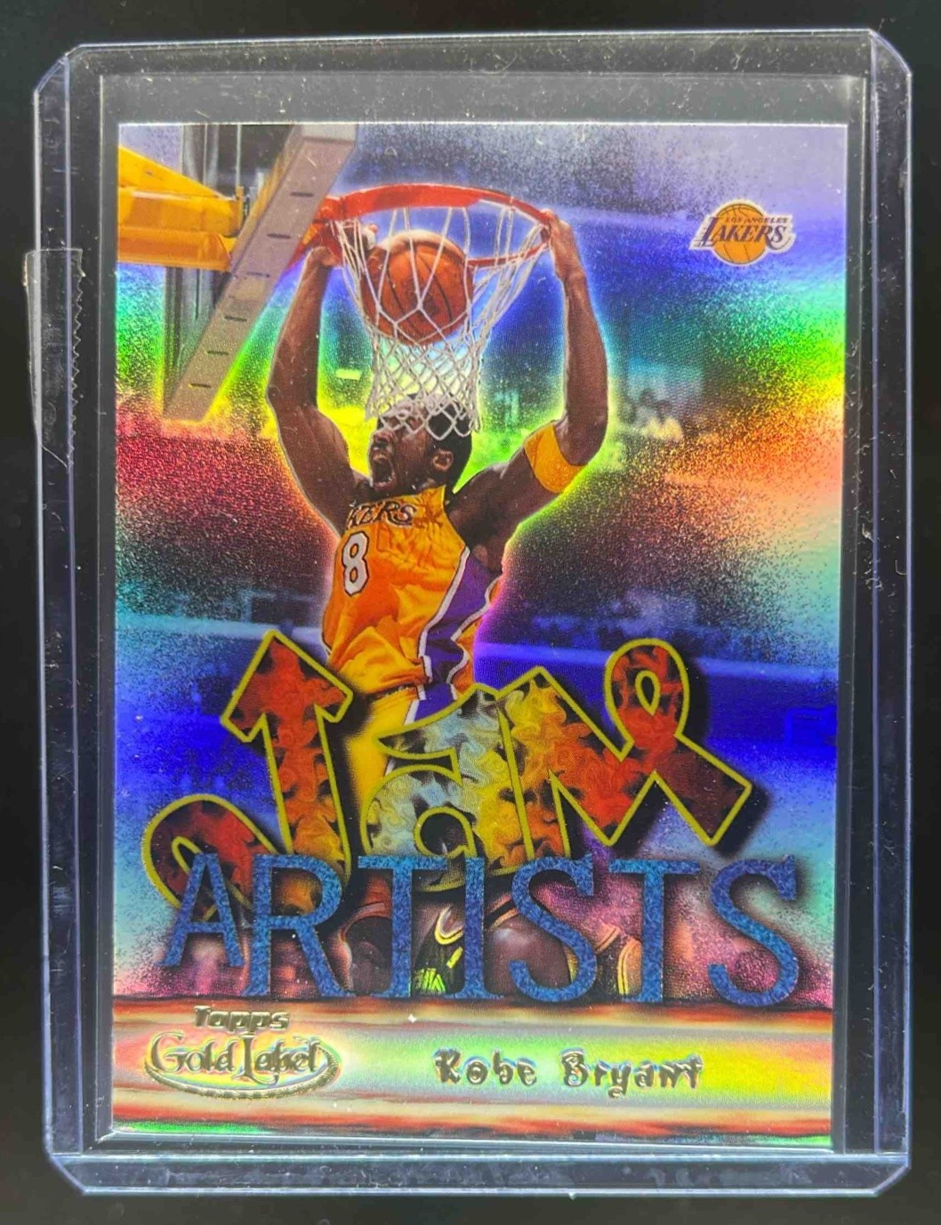 2000-01 Topps Gold Label Kobe Bryant Jam Artists #JA8 Lakers