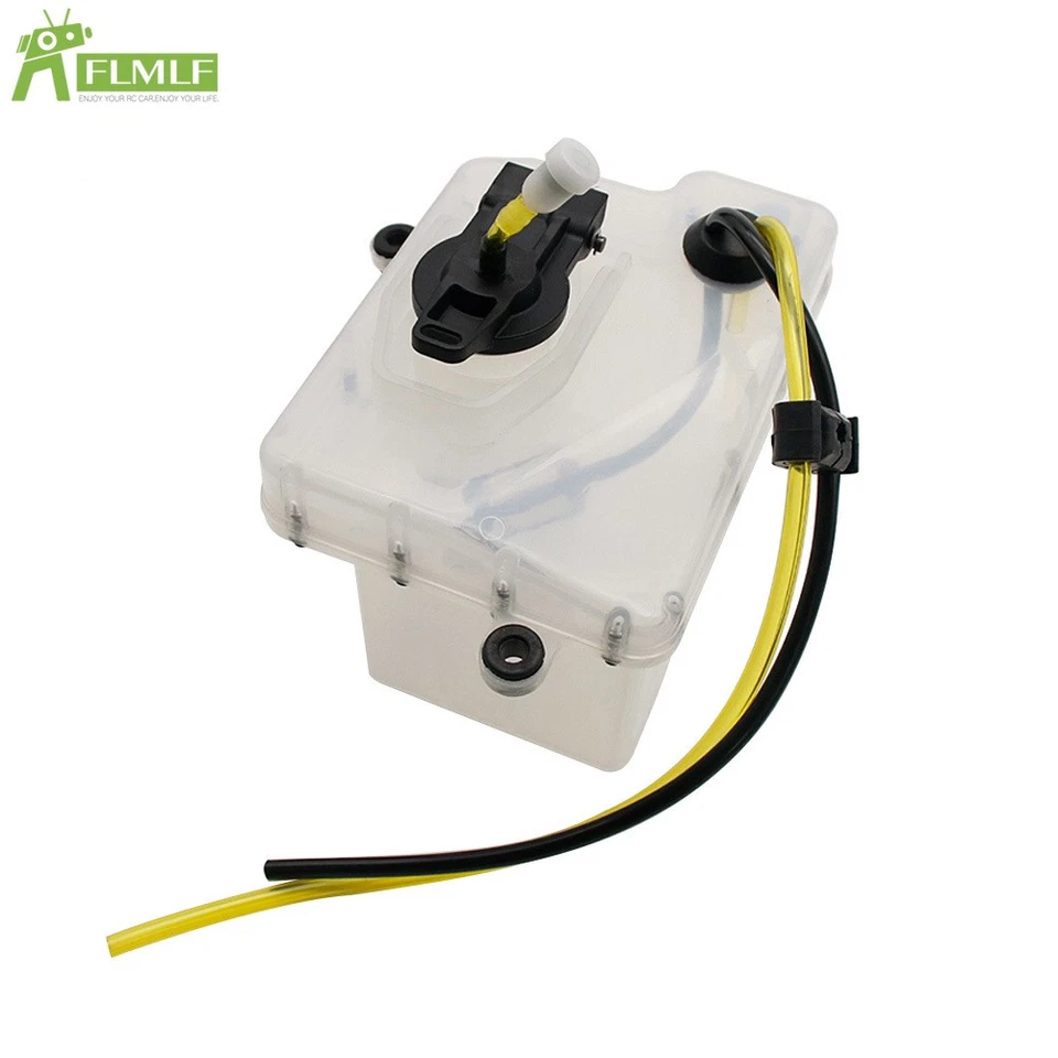 Welded Injection-molded Transparent 700ml Fuel Tank for 1/5 Rovan D5 F5 RF5 T5 - Image 3 of 4