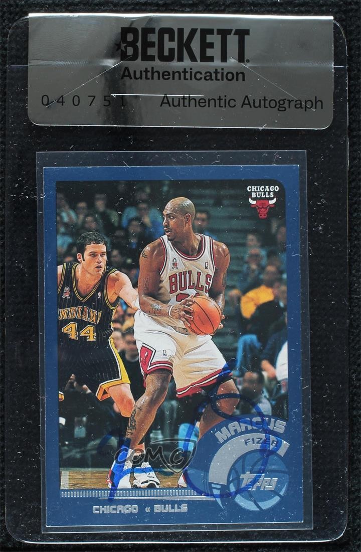 2002-03 Topps Marcus Fizer #74 3c7