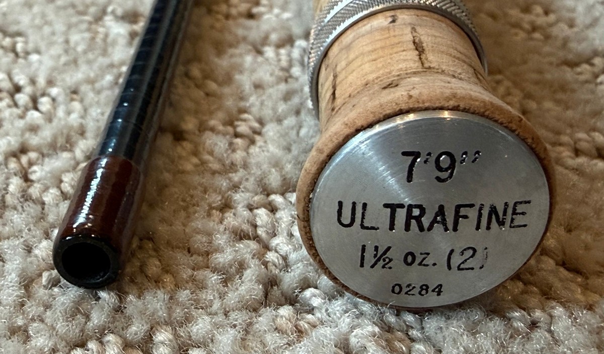Vintage Orvis Ultrafine Fly Fishing Rod. 7' 9
