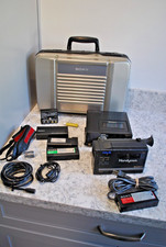 Sony Mini 8 Video CCD-M8u Recorder Player EV-C8u w/ Hard Case Adapters Japan