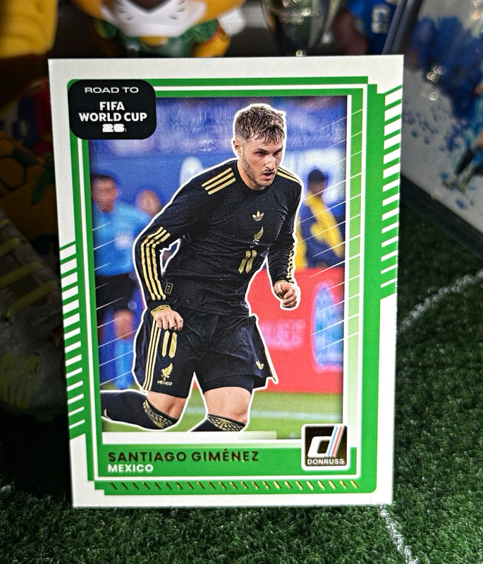 Panini Donruss Road to FIFA World Cup Santiago Gimenez Mexico #75 Base Set