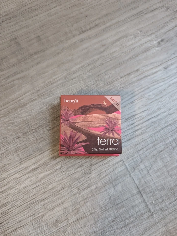 Free Worldwide Shipping💗 Benefit Terra Mini Golden Brick-red Blush 2.5g - Image 4 of 4