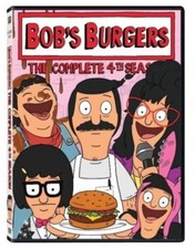 Bob's Burger's Complete 4th Season 4 DVD Box Set, Brand New  Sealed