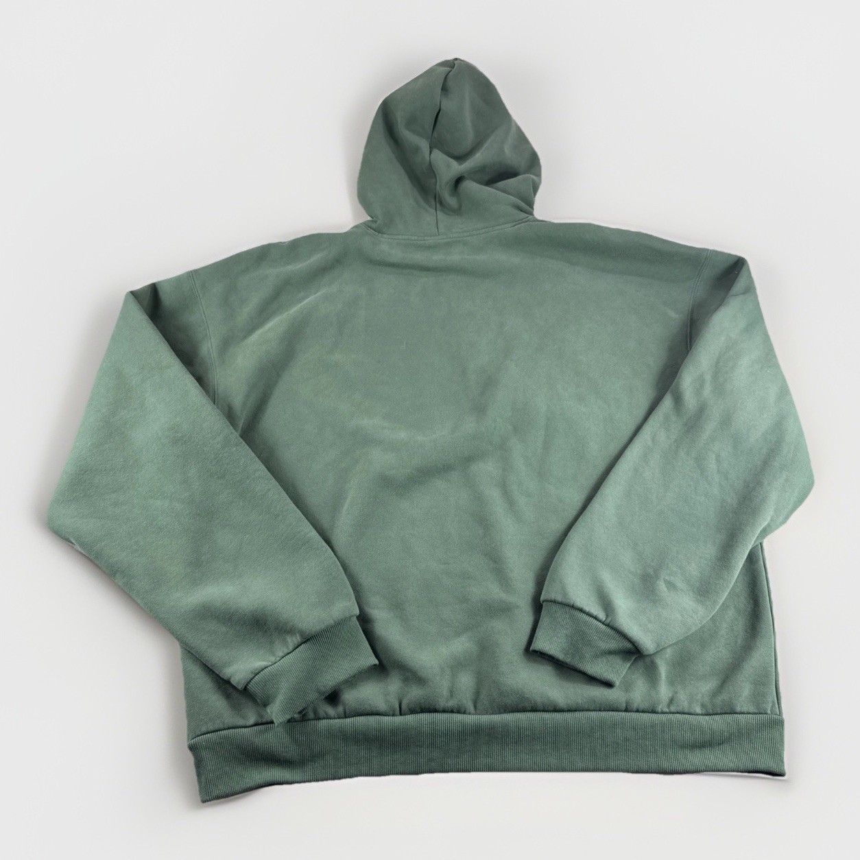 Comfrt Hoodie Mens 3XL Green Oversized Sweatshirt Pullover Sweater Kangaroo Pckt