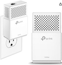 TP-Link AV1000 Powerline Ethernet Adapter - Gigabit Port, Plug Play, Power Savin