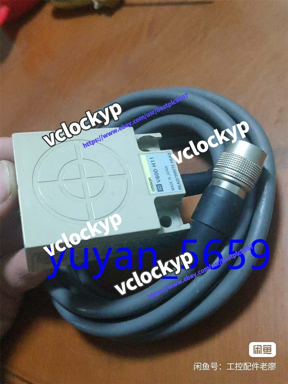 1pc USED Omron V600-H11 ID Read/Write Head RFID #5418 LY
