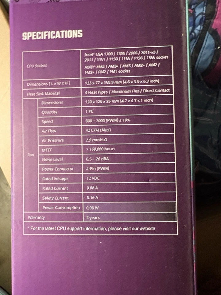 Cooler Master Hyper 212 Black Edition CPU Air Cooler 212 - Image 2 of 4