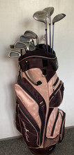 Ladies LYNX, PETRON, CALLAWAY GOLF SET, GREEN LAMB GOLF BAG PUTTER