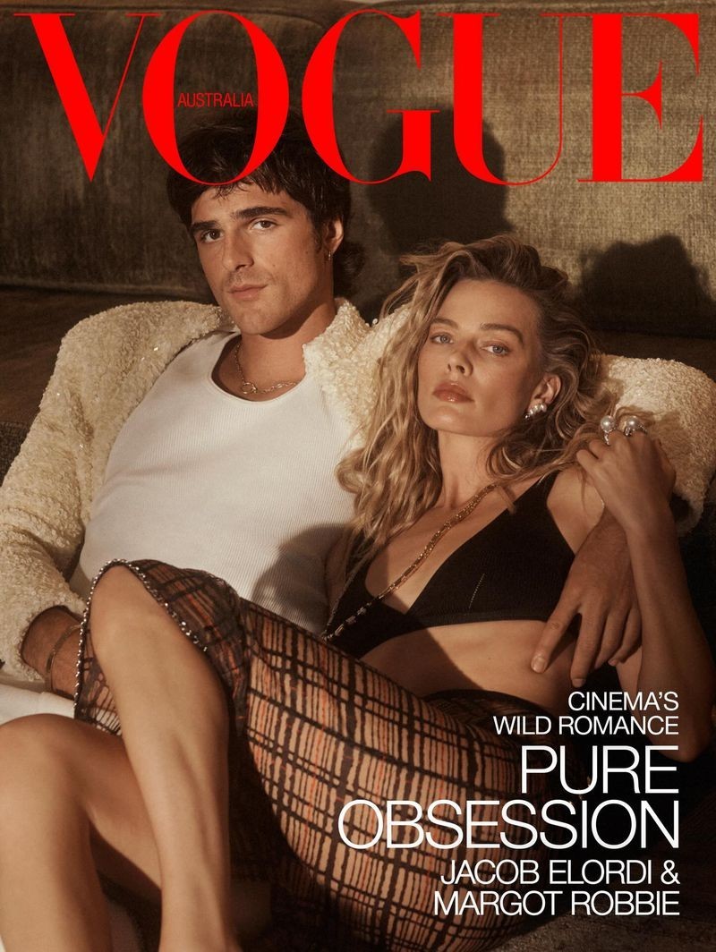 Vogue Australia Magazine 2026 February Issue - Margot Robbie & Jacob Elordi