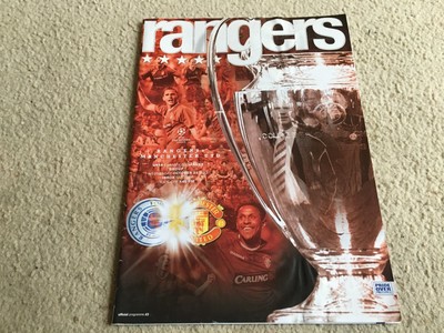 Glasgow Rangers v Manchester Utd 2002/03 Champions league ...