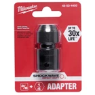 MILWAUKEE 3/8" x 1/4" Hex Shockwave Impact Adapter Heavy Duty Socket Adapter